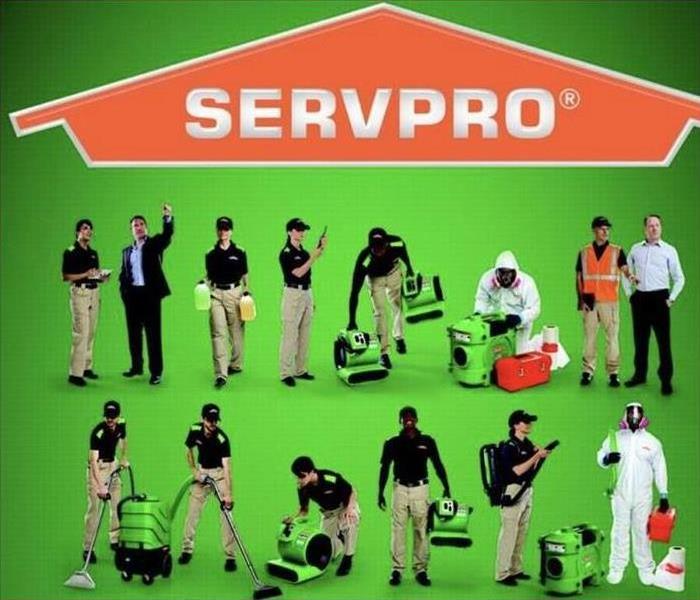 SERVPRO technicians